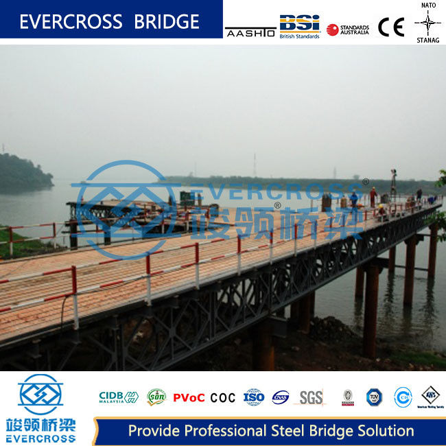 Steel Bridge Bailey Type Platform With Heavy Loading