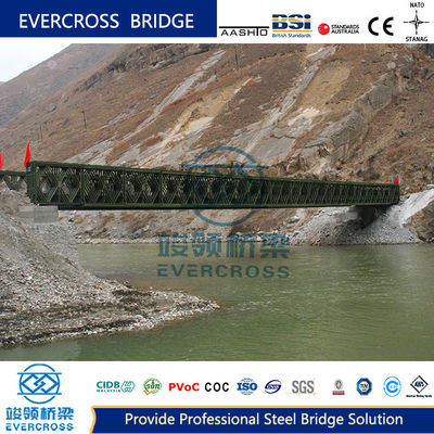 3048mm Length S355J0  Steel Bailey Bridge Three Rows CB200 Type