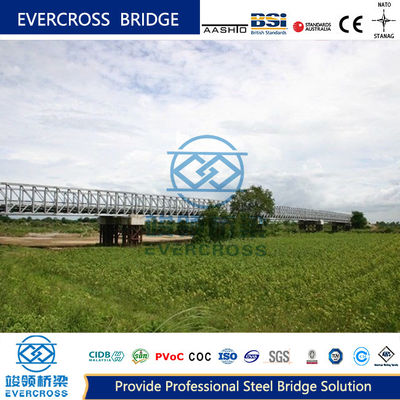 Custom Modular Steel Bridge Steel Truss Bridge Building Kit GW D Type