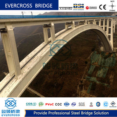 Multiple Steel Arch Bridge Convenient And Fast Stainless Steel Bridge