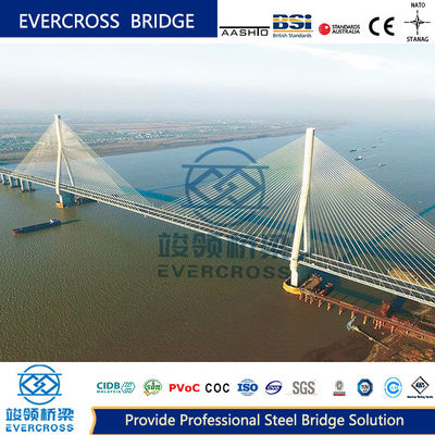 Composite Steel Beam Bridges System OEM For High-Performance Bridges