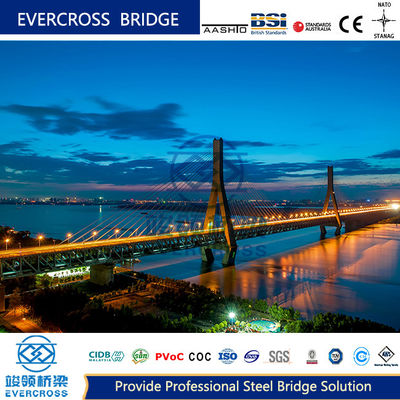 Big Loading Capacity Composite Beam Bridge High Torsional Stiffness