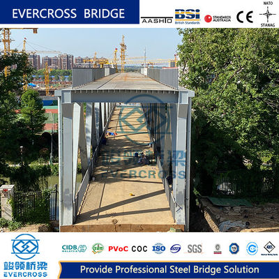 Composite Deck Steel Truss Bridge Steel Highway Bridge Large Span