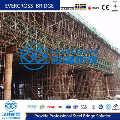 Lexible And Convenient Bailey Type Bridge Scaffolding  High Strength
