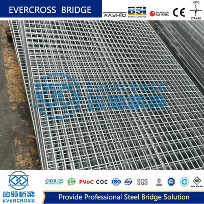 Hot-DIP Galvanized Anti-Skid Platform Steel Grating Steel Grating Plate
