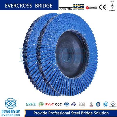 Hot Sale Flap Disc Calcined Bladed Polishing Wheel 100mm Size Polished Rust Removal