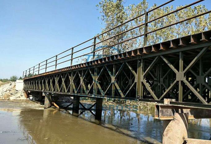 Assembly Portable Steel Bailey Bridge Custom Stainless Steel Bridge