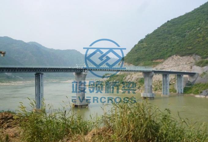 Load Capacity Prefabricated Steel Bridge With Simple Structure Modular ...