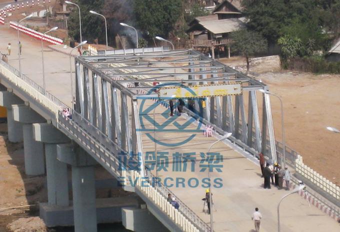 Rigid Frame Steel Truss Bridge Temporary Modular Bridge Heavy Loading ...