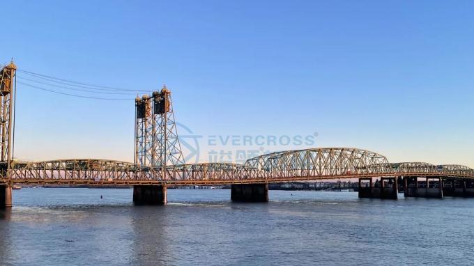 GB Q355B Large Span Steel Truss Bridge For Railway Steel Bridge WIth ...