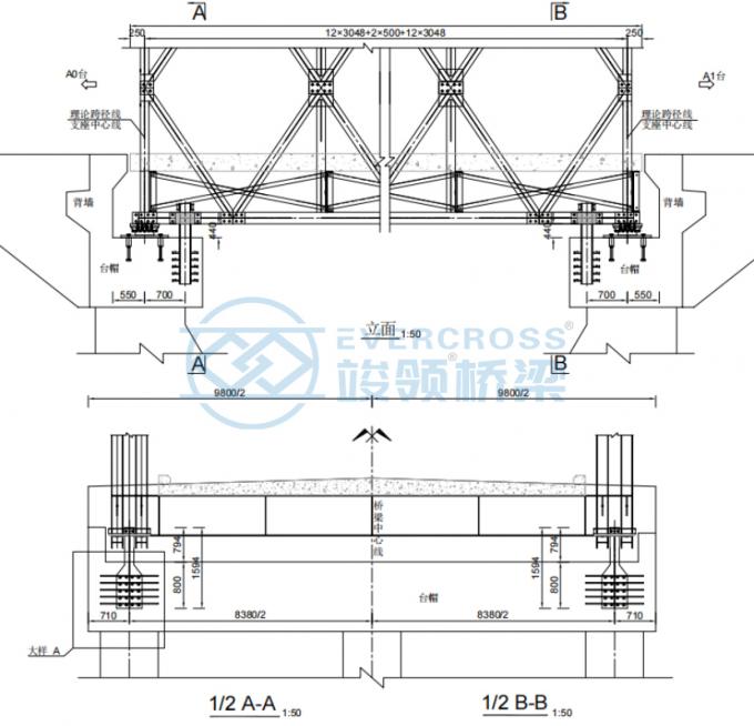 CNAS Modular Steel Bridge With High Strength And Rapid Construction